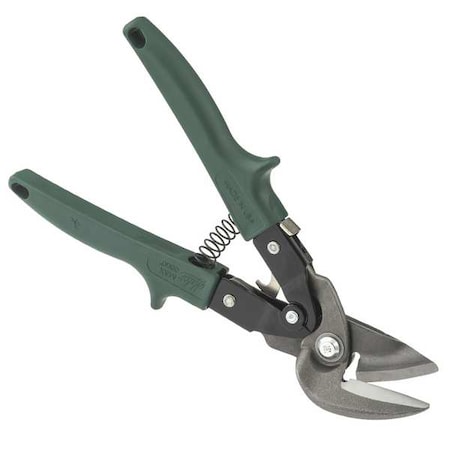 Offset Snip, Right/Straight/Circles, 10 in, Hot Drop Forged Blades w/Hardened Alloy Steel Jaws MPN:M2007