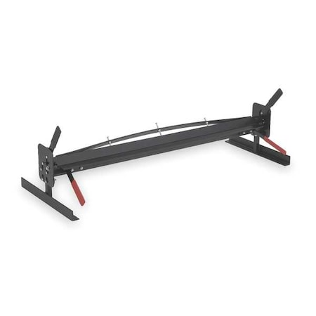 Portable Mini Brake, Hand Lever, 22 gal Capacity, 48 in Max Bending Wd, 135 degree Max Bending Angle MPN:MB48A