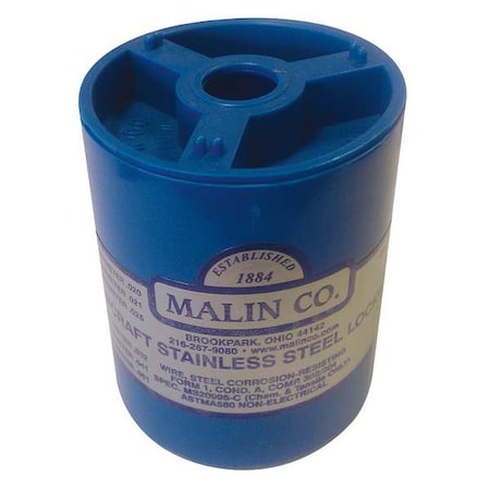 Stainless Steel Lockwire, Canister, 0.041 Dia, 221 ft. MPN:34-0410-1BLC
