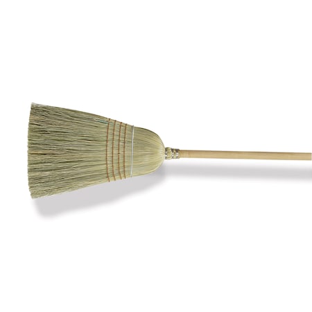 Broom, Natural, 10 1/2 in L Bristles MPN:055900