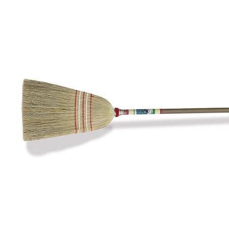 Broom, Natural, 7 in L Bristles MPN:055902