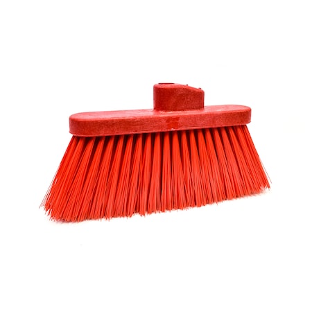 Broom Head, Red, 4 in L Bristles MPN:055920