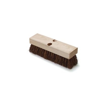 Deck Scrubber, Brown, 12 in L Overall, 12 PK MPN:060412