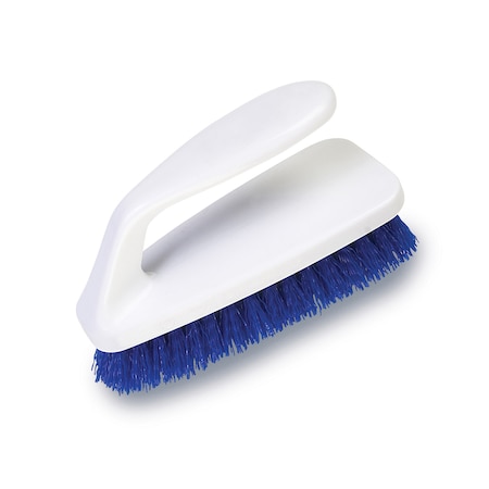 Hand Scrub Brush, Blue, 6-1/4 in L Overall, 6 PK MPN:1365