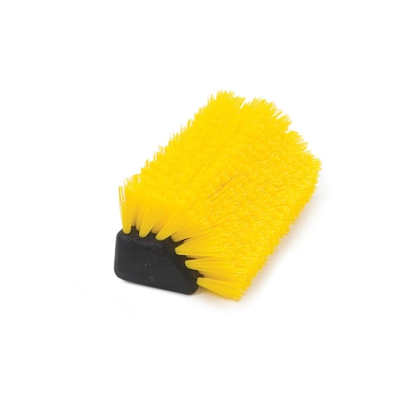 Scrub Brush, Yellow, 10 in L Overall, 6 PK MPN:1445