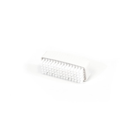 Hand & Nail Brush, White, White Plastic, 4 in L Overall, 12 PK MPN:2090