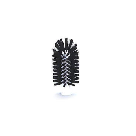 Drain Brush, Black, White Plastic, 5.75 in L Overall, 3 PK MPN:2403