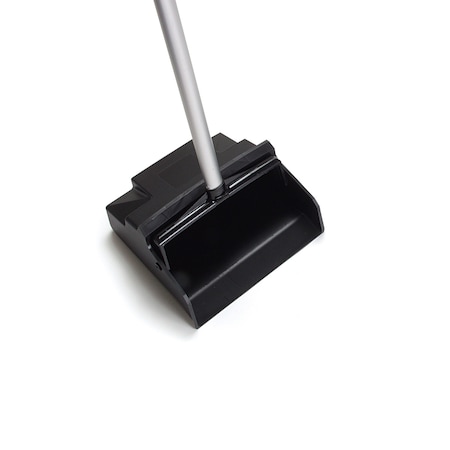 Janitorial Dust Pan, Lobby Style Black, PK 6 MPN:2900