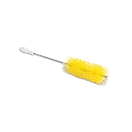 Wire Brush, Yellow, 11 in L Overall, 6 PK MPN:33412