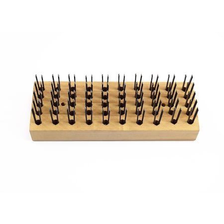 Flat Wire Replacement Brush, 7.75 in L X 2.68 in W L Overall, 12 PK MPN:473711-MH