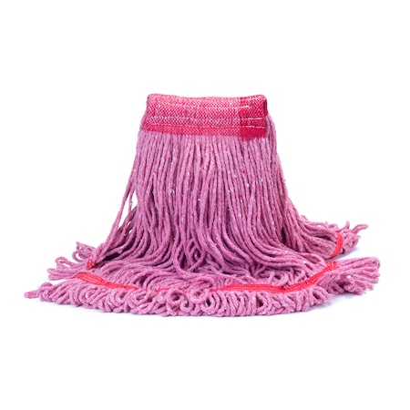 Mop, Looped-End Wet, 20 Oz, Red, PK12 MPN:53220
