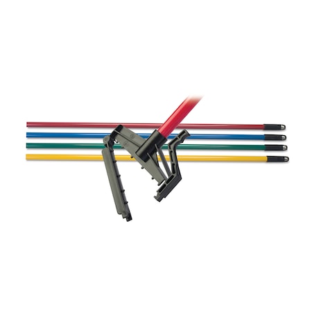60 in L Quick Release Mop Handle, Quick Release Connection, Red, PK12 MPN:54260