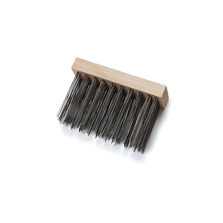 Flat Wire Casting Brush, Wood Block, PK12, 12 PK MPN:733704