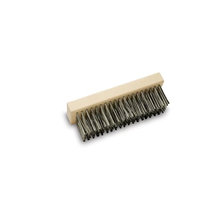 Wire Brush Replacement Head, Stainl, PK12, 12 PK MPN:WBS-03