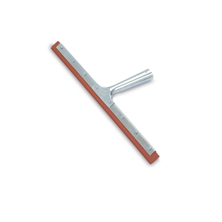 Window Squeegee, Steel Channel with, PK12 MPN:WSE-16