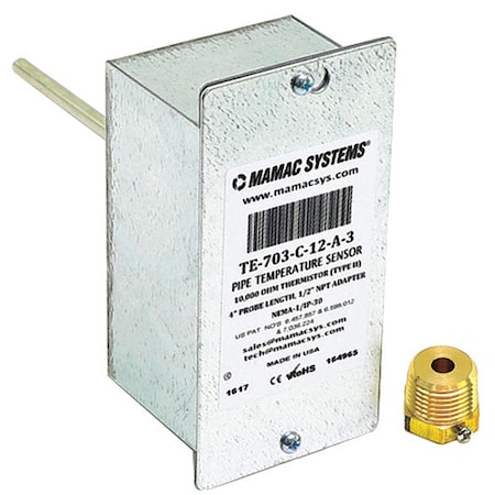 Temperature Sensor MPN:TE-703-C-12-A-3