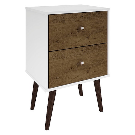 Nightstand, Mid Century, Rstc Brown MPN:204AMC69