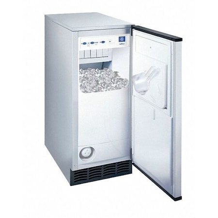 14 3/4 in W X 33 1/2 in H X 22 3/4 in D Ice Maker, Ice Production Per Day: 53 lb MPN:UCP0050A-161