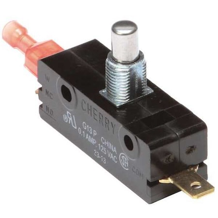 Momentary Switch, Black, 3 1/4 in H MPN:2009453
