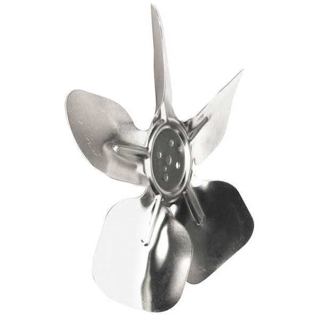 Fan Blade, Silver, 10 in H MPN:2416243