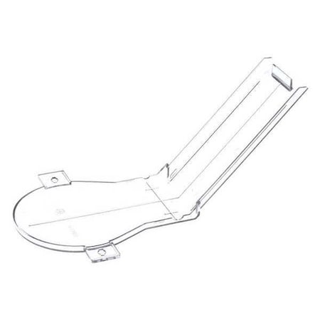 Chute Cover, Black, 6 in H MPN:4013463