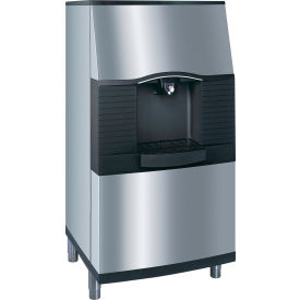 Manitowoc SPA312 Ice Vending Ice Dispenser Push button Floor model Stainless steel exterior SPA312