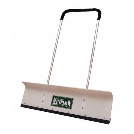 Snow Shovel, 42 in W x Plastic Blade, 48 in L Aluminum Handle MPN:PRO42