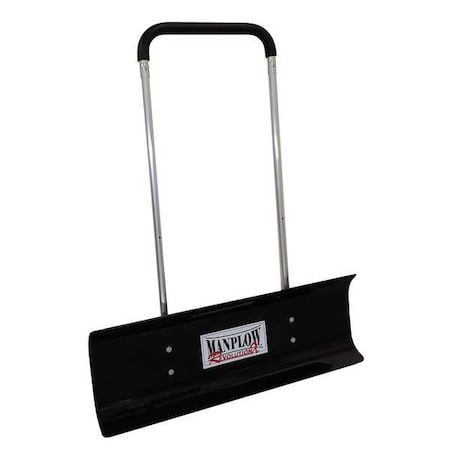 Snow Pusher, 40 in W x Plastic Blade, 50 in L Aluminum Handle MPN:RevX40