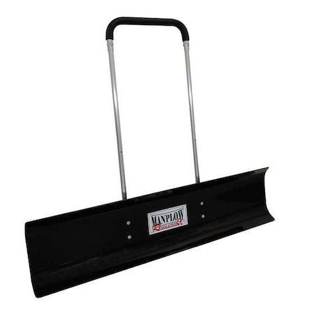 Snow Pusher, 60 in W x Plastic Blade, 50 in L Aluminum Handle MPN:RevX60