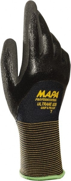 General Purpose Work Gloves: Nitrile Coated, Nitrile MPN:34525047