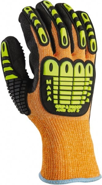 Cut-Resistant Gloves: Size Large, ANSI Cut A1, ANSI Puncture 1, Uncoated, Series Jersette 300 MPN:530019