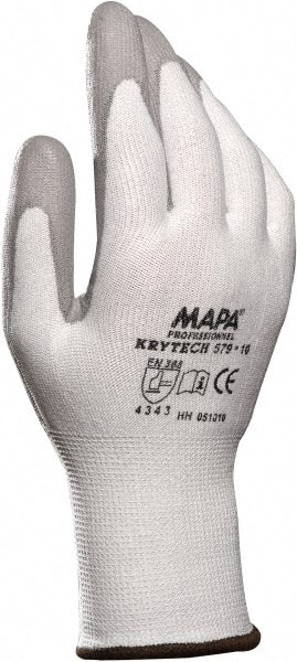 Cut, Puncture & Abrasion-Resistant Gloves: Krytech KRYTECH 579, Size X-Small, ANSI Cut A2, ANSI Puncture 3, Polyurethane, Polyurethane MPN:34579086