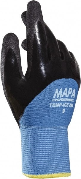 General Purpose Work Gloves: Nitrile Coated, Nitrile MPN:34700017