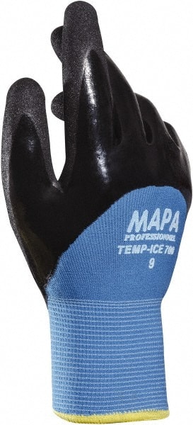 General Purpose Work Gloves: Nitrile Coated, Nitrile MPN:34700018