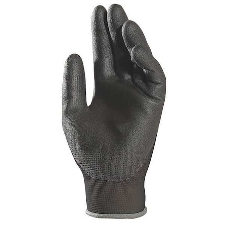 Coated Gloves, Nitrile, Smooth, Palm, Green, 8 1 PR MPN:554