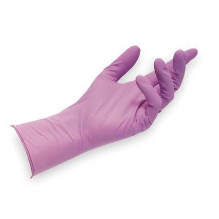Clean Process Gloves, 6 ISO Class, Tri-Polymer, 11 1/2 in L, 6 mil, Purple, L, 100 PK MPN:984 CP