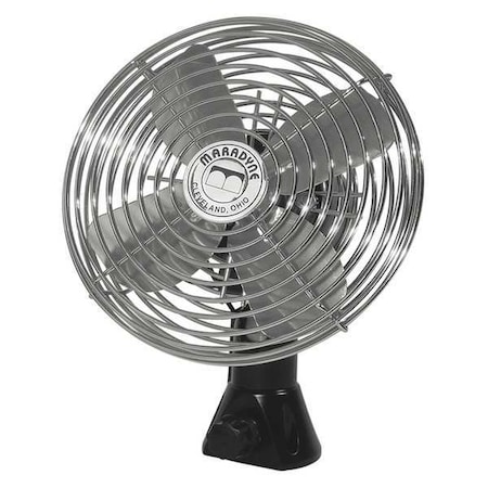 Bolt-On Fan, 1.3A, ChromePlatedSteel, 24VDC MPN:F-300024