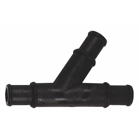 Short Water Hose, Y Connector, 5/8