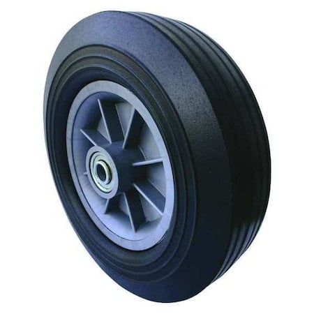 Solid Rubber Wheel, 10 in. Dia., 550 lb. MPN:16V333