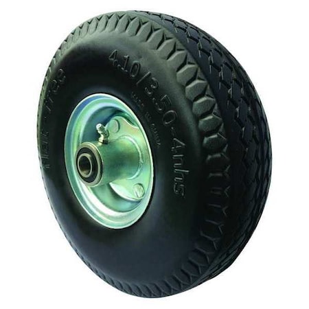 Solid Rubber Wheel, 10 in. Dia., 350 lb. MPN:16V336