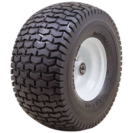 Flat Free Wheel, Polyurethane, 400lb, White MPN:30226