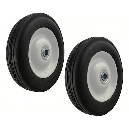 Caster Wheels, 350 lb Capac., 8 in dia., PR MPN:02683