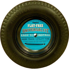 Marathon Flat Free Tire 00210 - 4.10/3.50-4 Sawtooth Tread - 2.25
