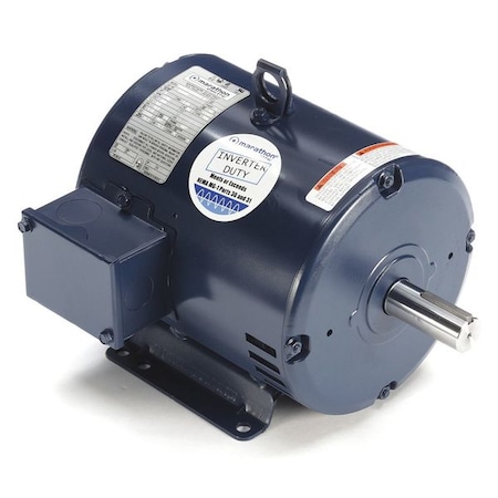 Three-Phase General Purpose Motor, 3 HP, 182T Frame, 200V AC Voltage, 1760 rpm Nameplate RPM MPN:182TTDBD6039