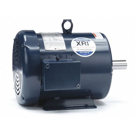 Three-Phase General Purpose Motor, 3 HP, 182T Frame, 200V AC Voltage, 1, 770 Nameplate RPM MPN:182TTFBD6039