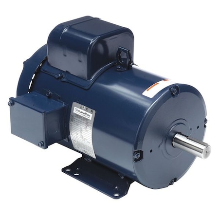 Capacitor-Start/Run General Purpose Motor, 5 hp HP, 208-230V AC Voltage, 184T Frame MPN:184TBFW7701
