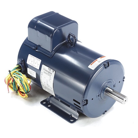 Crop Dryer Motor, Capacitor-Start, 5 HP, 230V AC, 3, 535 Nameplate RPM, 184TZ Frame MPN:184TCDW7615