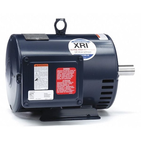 Three-Phase General Purpose Motor, 5 HP, 184T Frame, 230/460V AC Voltage, 1755 rpm Nameplate RPM MPN:184TTDW16038