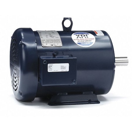 Three-Phase General Purpose Motor, 5 HP, 184T Frame, 230/460V AC Voltage, 1755 rpm Nameplate RPM MPN:184TTFBD6027