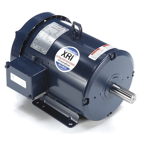 Three-Phase General Purpose Motor, 5 HP, 184T Frame, 200V AC Voltage, 1760 rpm Nameplate RPM MPN:184TTFBD6039